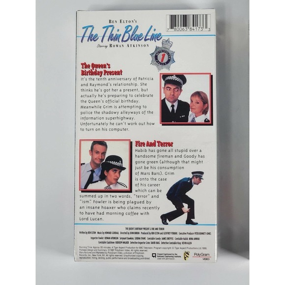 The Thin Blue Line Volume one and volume two VHS 1997 factory sealed brand new - Picture 5 of 10